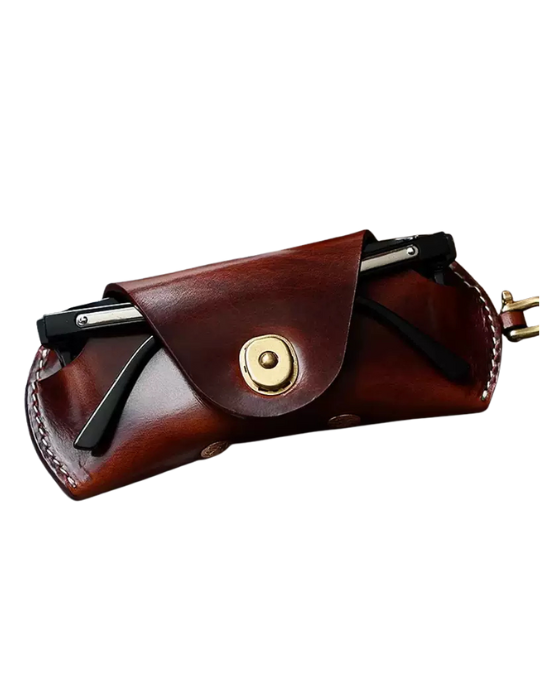 SleekGuard Sunglasses Sleeve | Premium Leather Case