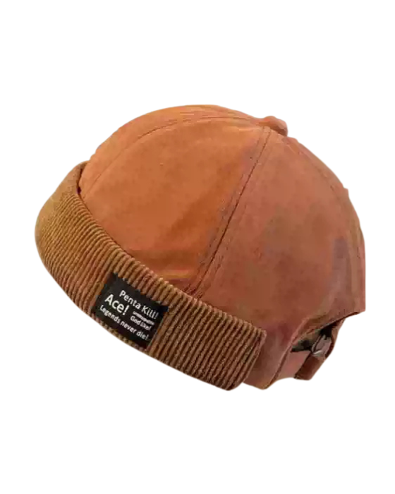 Japanese-Inspired Corduroy Cap | Minimalist Streetwear Blend