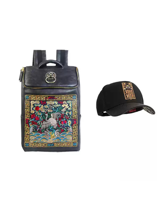 Stitch Couture Leather Backpack